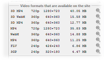 Example of qualities order when Prefer 3D is checked